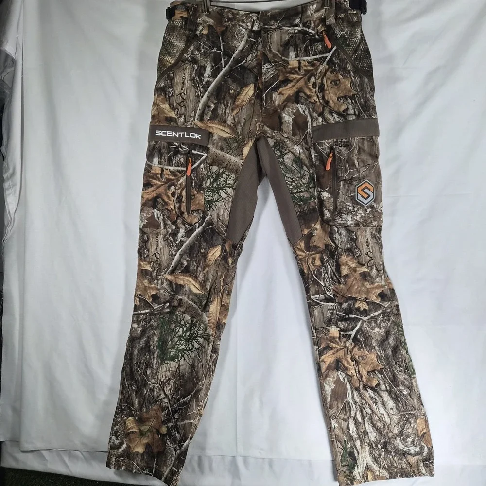 ScentLok Realtree Edge Hunting Camo Performance Jacket & Pants Set Men's Medium
